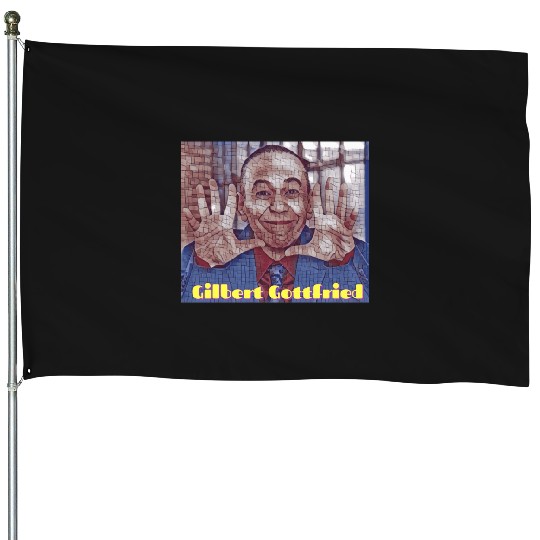 Discover gilbert gottfried Rip Fanart House Flags