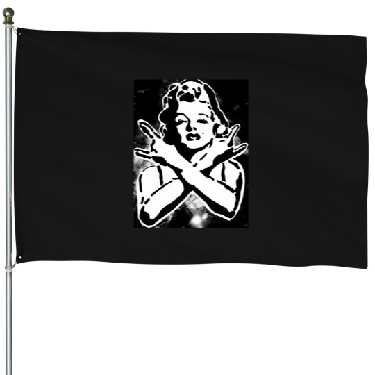 Discover 2921-Ms.-Norma-Jeane-Baker T-Shirt House Flags