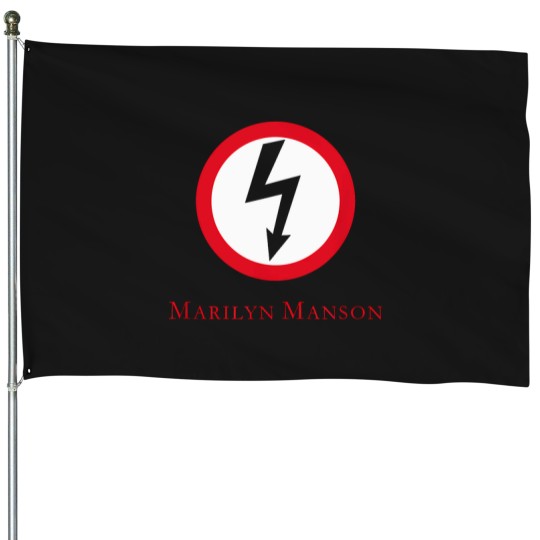 Discover Marilyn-Manson--Superstar-Shock-T-Shirt House Flags