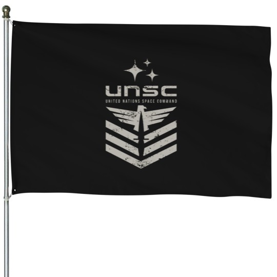 Discover United Nations Space Command - Halo House Flags