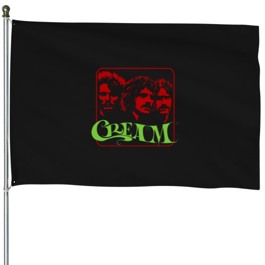 Discover Cream-Band-Cream-Band-Two House Flags
