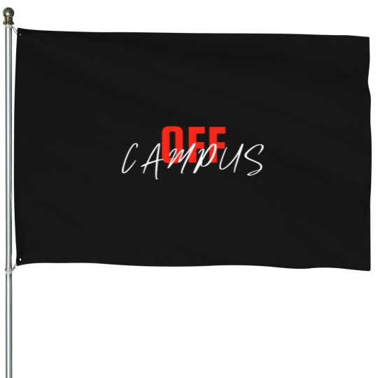 Discover Off Campus 17 House Flags