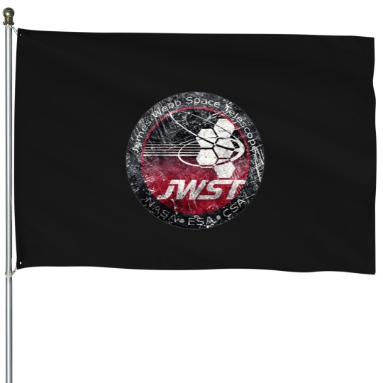 Discover James Webb Space Telescope JWST 1 House Flags
