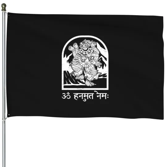 Discover Hanuman Hindu Hinduism Khmer Cambodia Ramayana Mahabharata House Flags