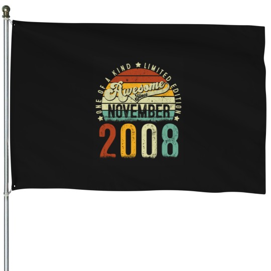 Discover Vintage November 2008 Limited Edition House Flags