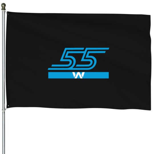Discover Carlos Sainz - f1s drivers Williams Team actives House Flags