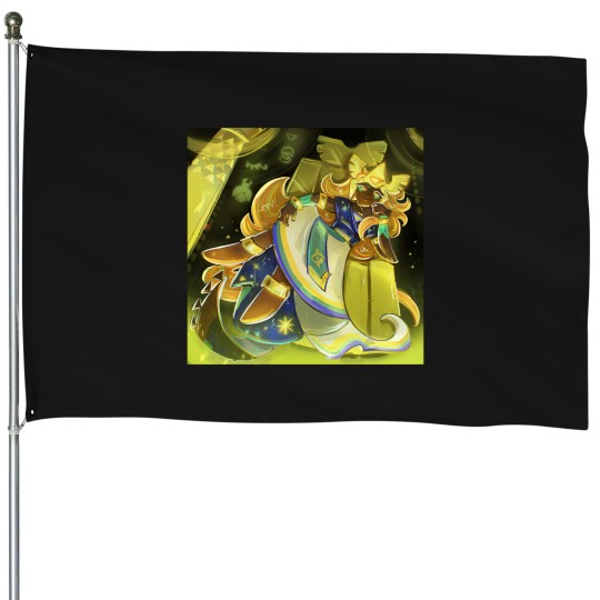 Discover Cookie run kingdom Golden cheese House Flags