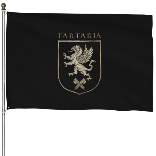 Discover Tartaria - Tartarian Empire Griffin Tartary Family Crest T-Shirt House Flags