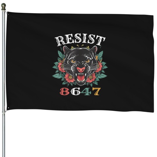 Discover reit 8647 motif floral reit House Flags