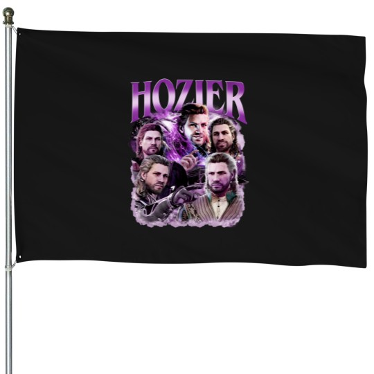 Discover Hozier Bootleg House Flags, Hozier Gale BG3 House Flags, Gale Baldurs Gate 3 House Flags