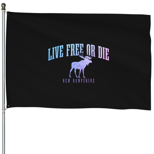 Discover New-Hampshire-Live-Free-Or-Die-Pride-Vintage-T-Shirt House Flags