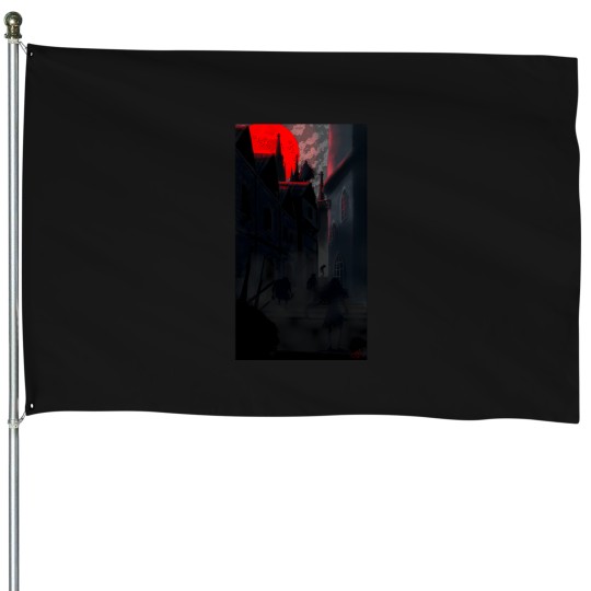 Discover The Alley of Beast House Flags