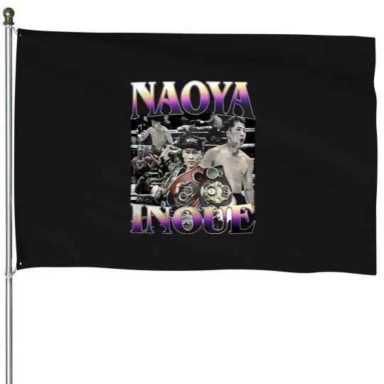 Discover Naoya Inoue, Boxing House Flags, Classic 90s Graphic House Flags, Unisex, Naoya Inoue Vintage Bootleg