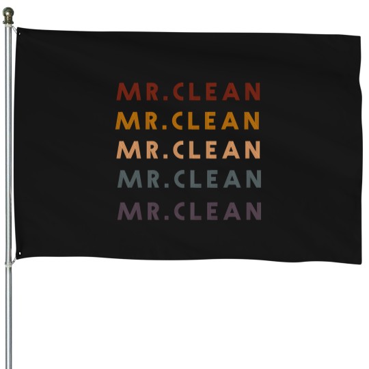 Discover 8008-Mr.-Clean-Retro-T-Shirt House Flags