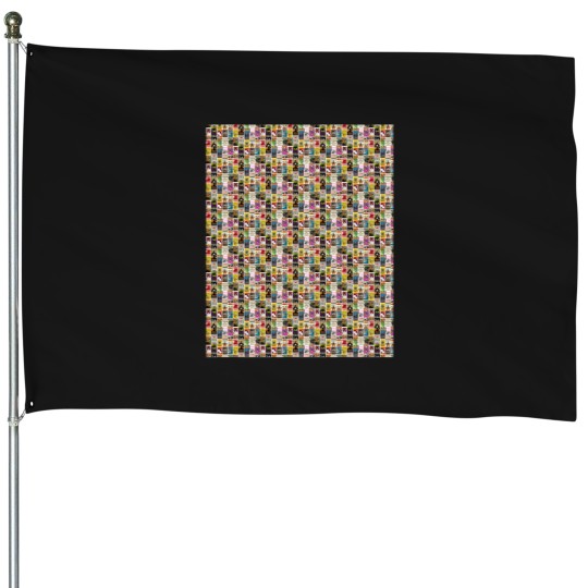 Discover Punk-Posters-1 T-Shirt House Flags