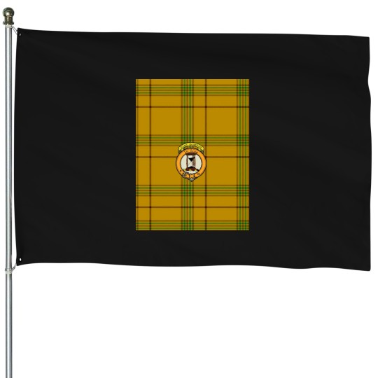 Discover Houston Scottish Tartan and Crest House Flags