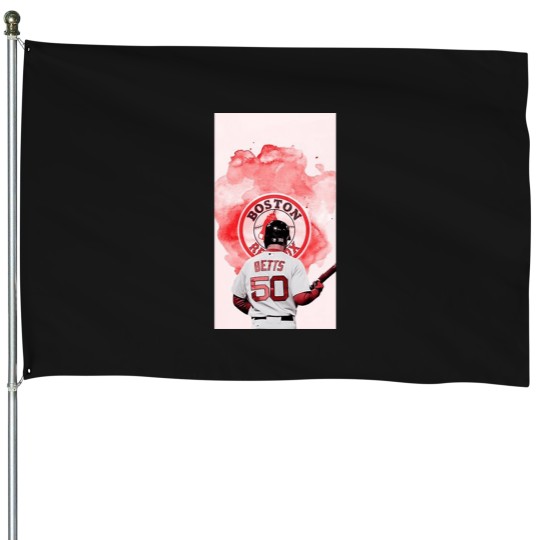 Discover Mookie Betts 1 House Flags