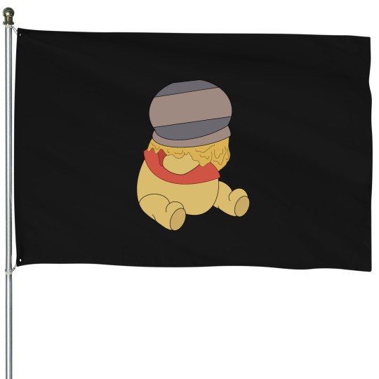 Discover honey bear House Flags