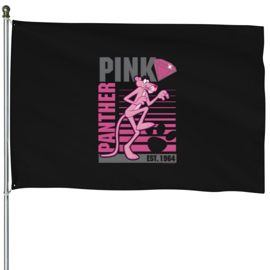 Discover K Panther Lined Portrait Family Chrismast Present Gift House Flags