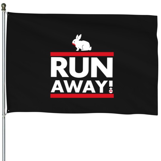 Discover Run Away! House Flags, Monty Python, Spamalot House Flags