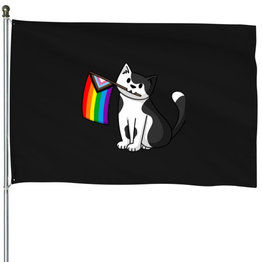 Discover Progress Pride  Pride Cat House Flags
