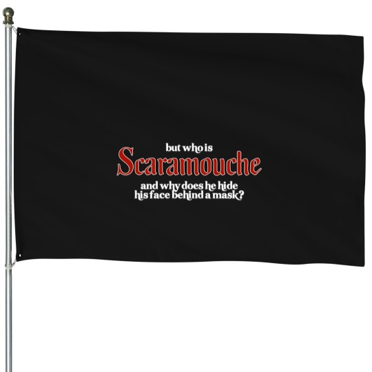 Discover Scaouche dark House Flags