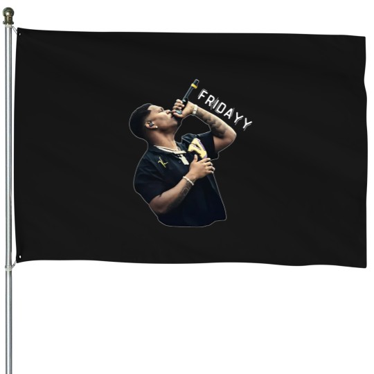 Discover Fridayy Tour Unisex House Flags