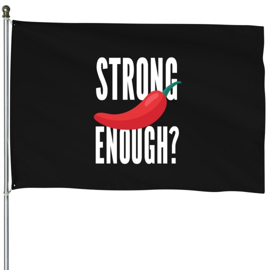 Discover hot red chilli House Flags