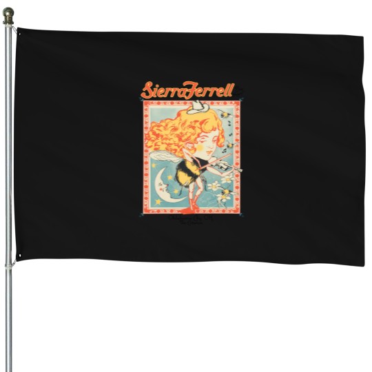 Discover NEW Sierra Ferrell Tour 2025 Gift For Fan House Flags