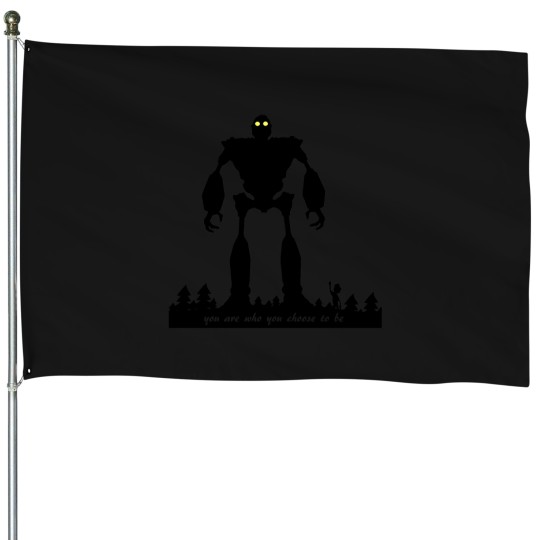 Discover Iron-Giant---Choose-Who-You-Are T-Shirt House Flags
