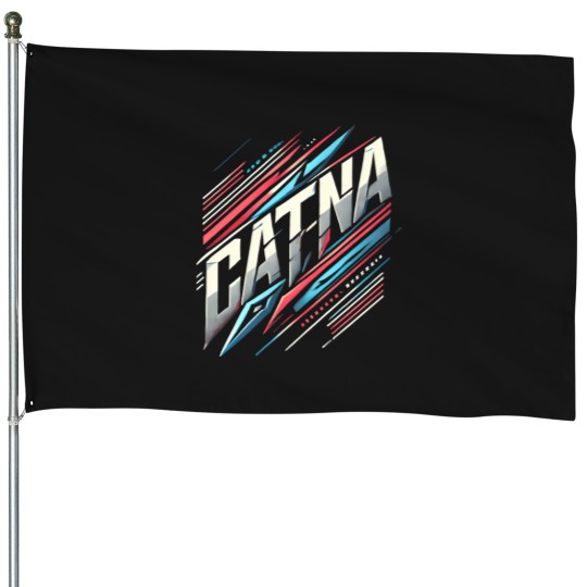 Discover Catana-T-Shirt-Design--Sharp-Bold-And-Trendy House Flags