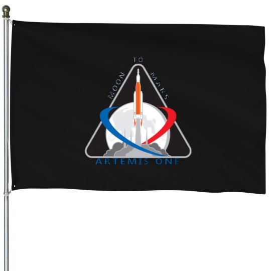 Discover Mission One Patch House Flags