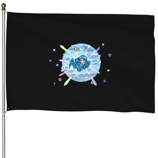 Discover Hanon - hannon - hannon hosho - mermaid melody - mermaid - mermaid melody pichi pichi - cute - fish - a House Flags
