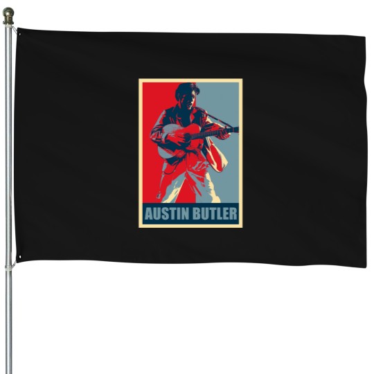Discover Austin Butler Artwork House Flags