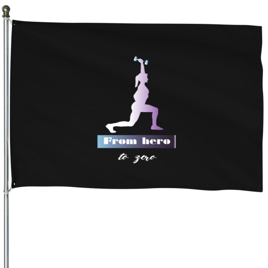 Discover From heros to zero- heros House Flags