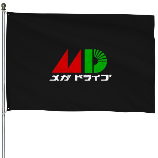 Discover Mega-Drive T-Shirt House Flags