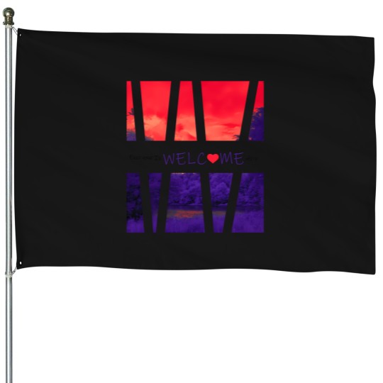 Discover Everyone Is Here House Flags