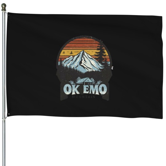 Discover Okemo is a wonderful mountains House Flags
