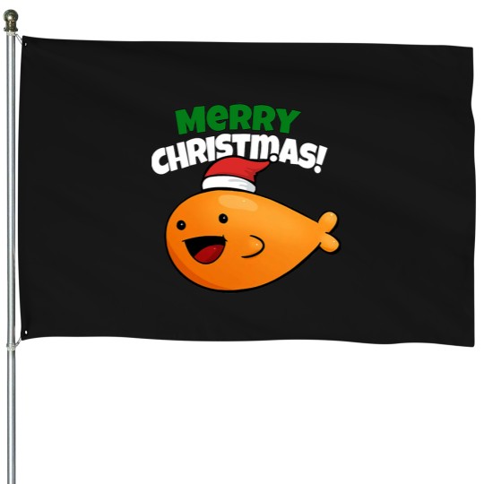 Discover Tiko merch tiko fishy on me House Flags