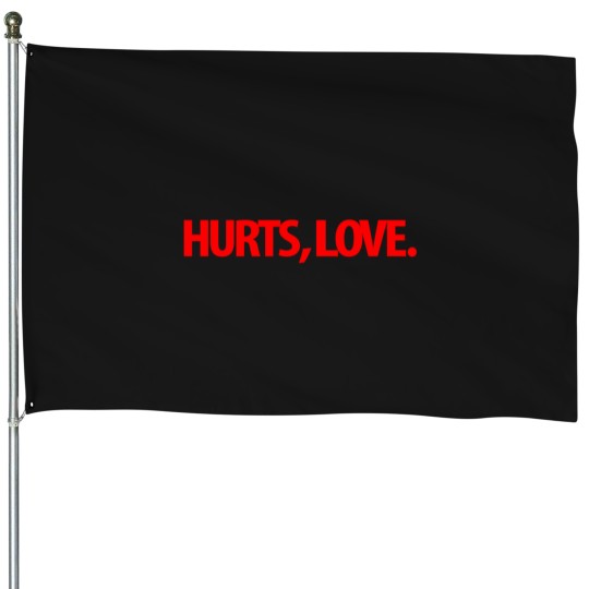 Discover Love-Hurts-Eagles T-Shirt House Flags
