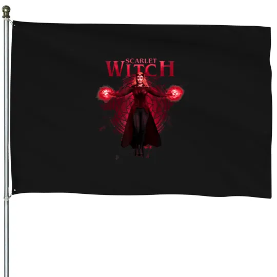 Discover Marvel-Doctor-Strange-In-The-Multiverse-Of-Madness-Scarlet-T-Shirt House Flags