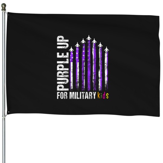 Discover purple up for military purple up child flag boy House Flags
