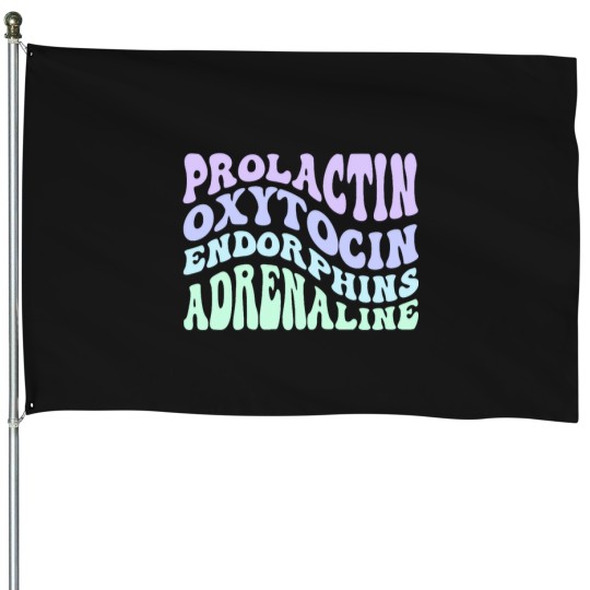 Discover The Birth Hormone waves House Flags