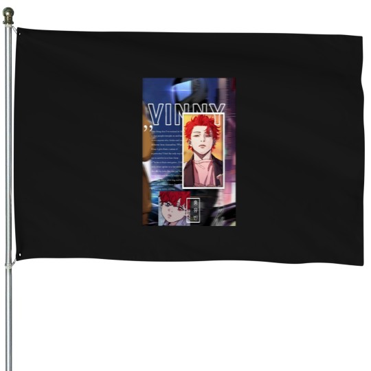 Discover Wind breaker Vinny Hong actives House Flags