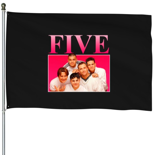 Discover Five Boy Bands House Flags