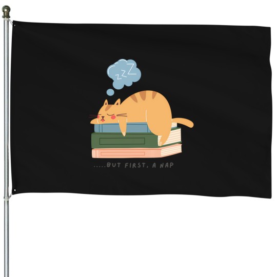 Discover But first a nap House Flags