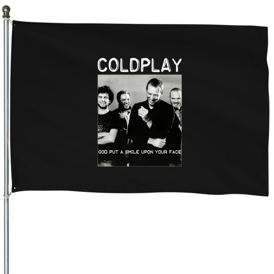 Discover Coldplay World Tour 2025 House Flags, Gift House Flags For Coldplay Fans