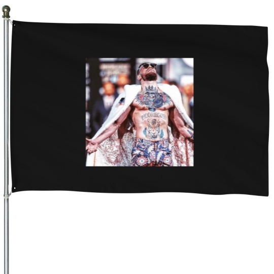 Discover Conor McGregor  Boxing House Flags