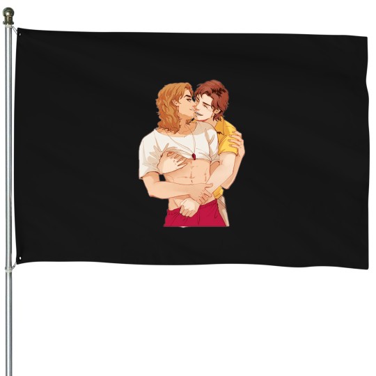 Discover Summer Boys House Flags