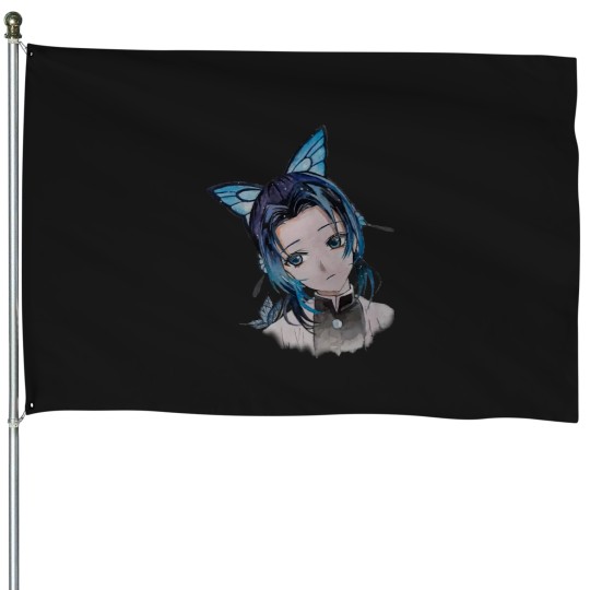 Discover Shinobu Kochou House Flags